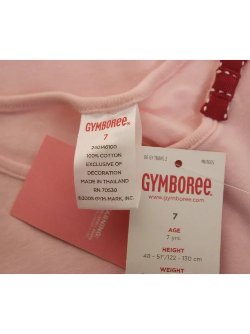 Gymboree 2006 cherry